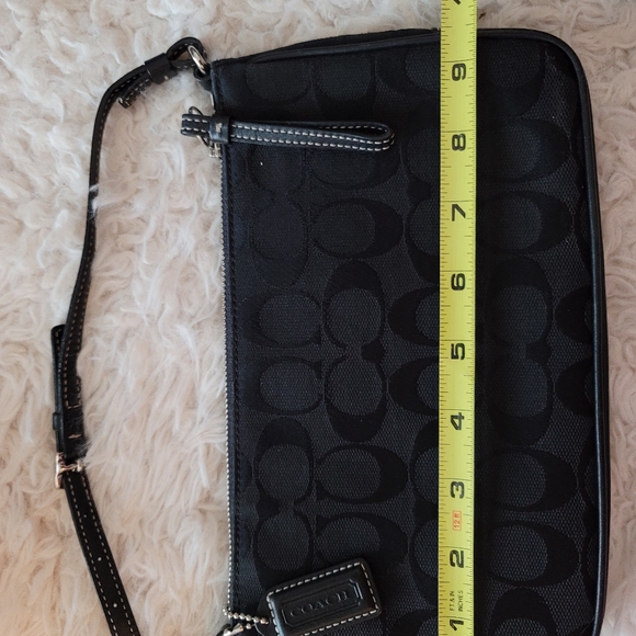Coach black fabric crossbody - Picture 6 of 8